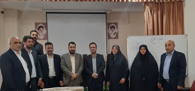 بازدید مدیر سازمان دانش‌آموزی آموزش و‌ پرورش شهرستان‌های استان تهران در شهر رودهن